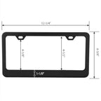 2pcs Front License Plate Frame for Tesla Model Y
