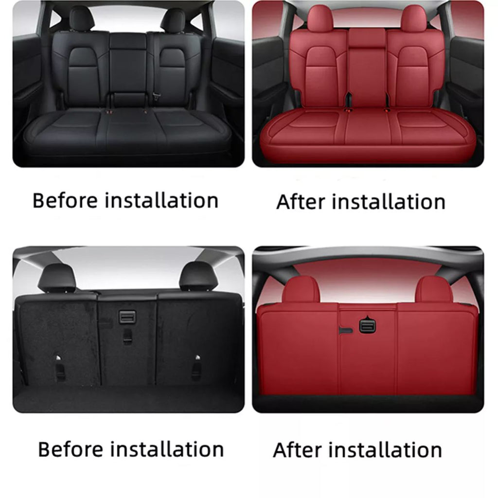 Luxury Comfort Premium Tesla Seat Covers For Tesla Model Y (2017-2024)
