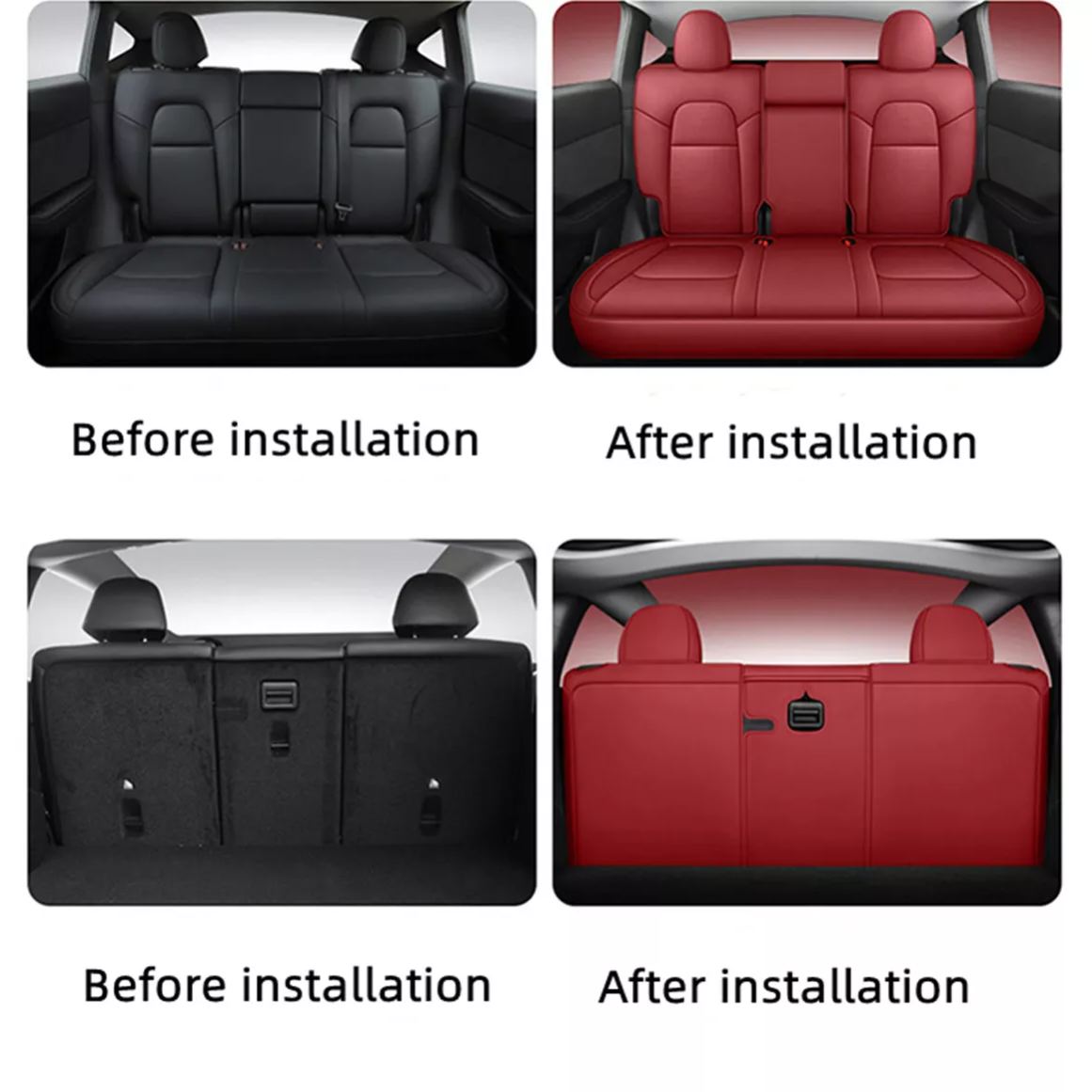Luxury Comfort Premium Tesla Seat Covers For Tesla Model Y (2017-2024)