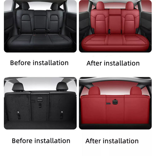 Luxury Comfort Premium Tesla Seat Covers For Tesla Model Y (2017-2024)