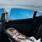 Retractable Glass Roof Sunshade for Tesla Model 3/Y/3 Highland