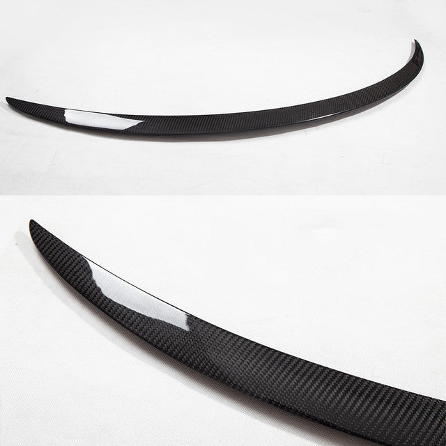 Tesla Model Y Aftermarket Spoiler - Real Molded Carbon Fiber（2019-2024）