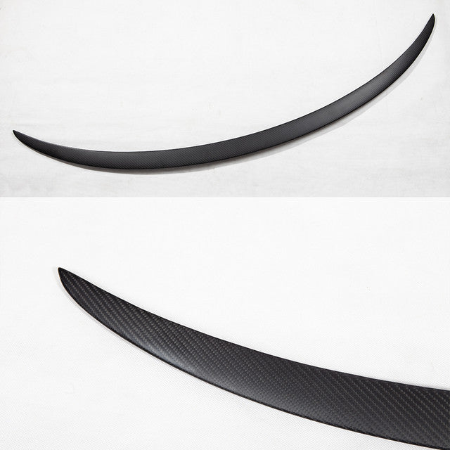 Tesla Model Y Aftermarket Spoiler - Real Molded Carbon Fiber（2019-2024）
