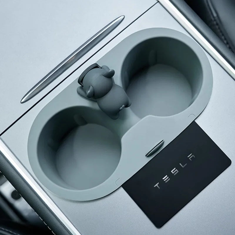 Portavasos consola central Tesla Model 3/Y