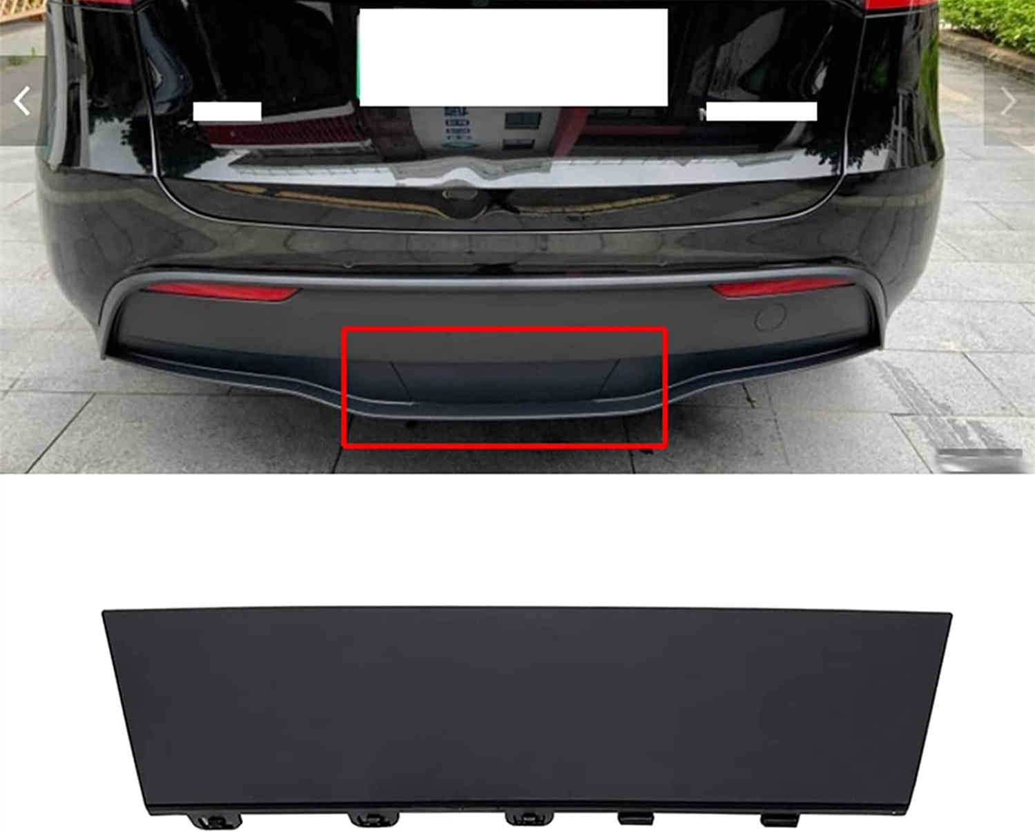 Tesla Model Y Rear Tow Hook Cover（2019-2024）