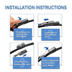 Tesla Model 3 Wiper Blades (Set of 2)