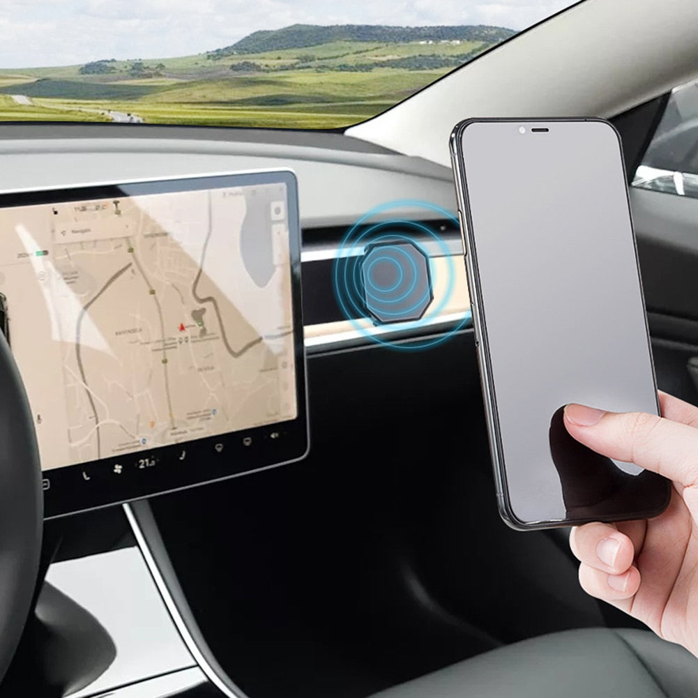 Magnetic Car Phone Holder for Tesla Model S/3/X/Y