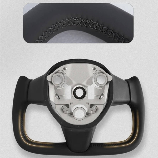 Yoke carbon steering wheel for Tesla Model 3/Y