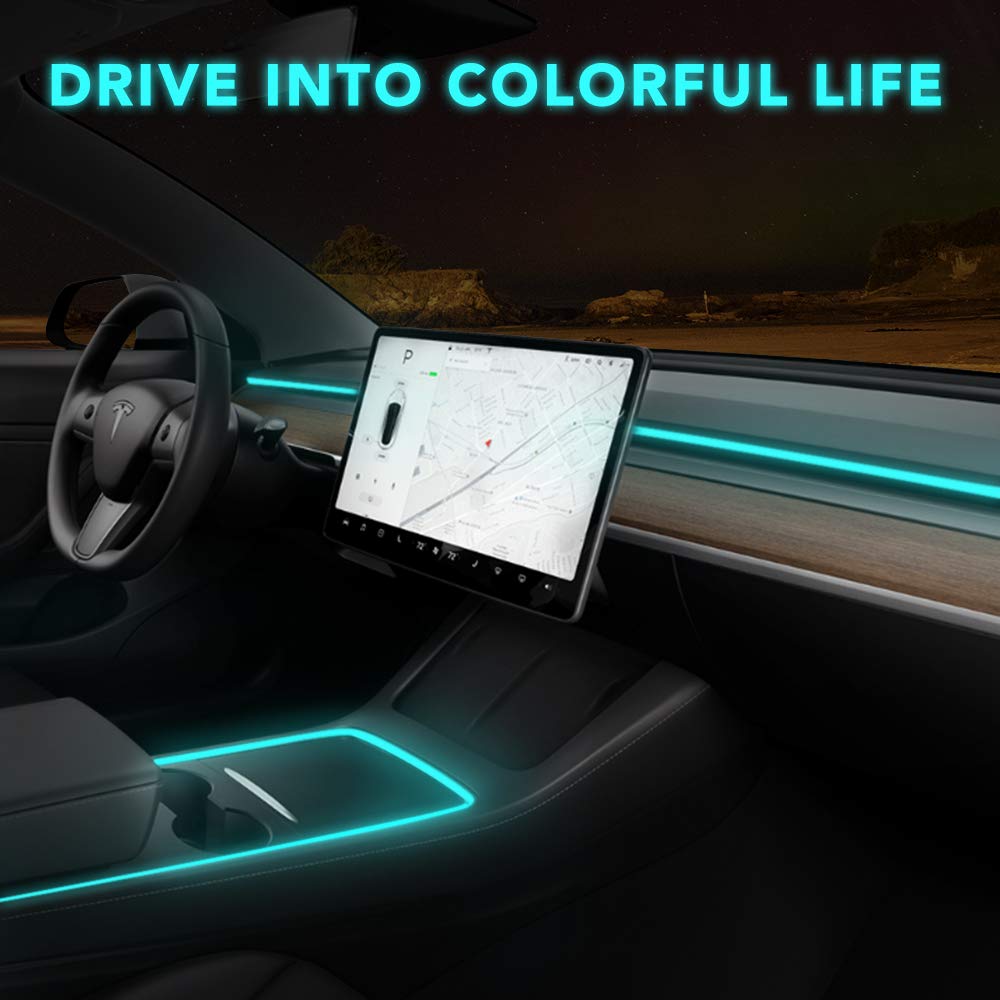 Ambient Lights suitable for Tesla Model 3/Y (2019-2024)