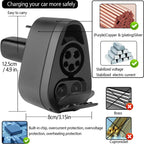 J1772 & CCS1 2 in1 Charging Adapter for Model S/3/X/Y