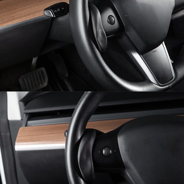 Steering Wheel Control Booster Counterweight Ring Automatic FSD Assisted Driving Compatible with Tesla Model S/3/X/Y