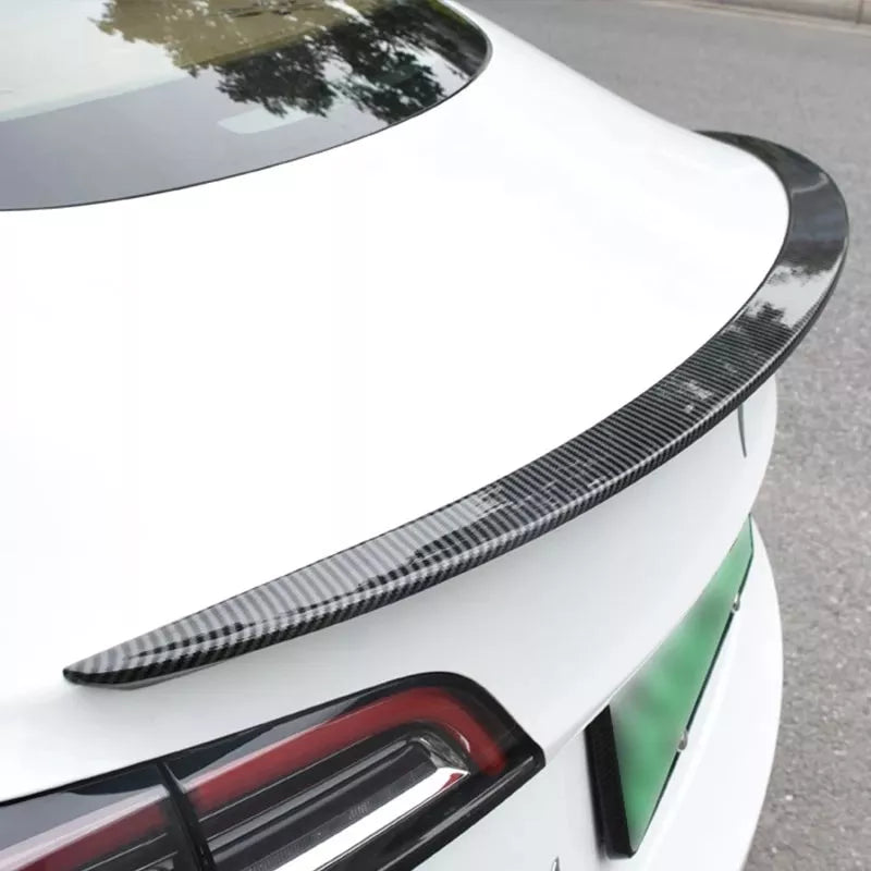 Tesla Model 3/Y Carbon Fiber Spoiler - Real Molded Carbon Fiber