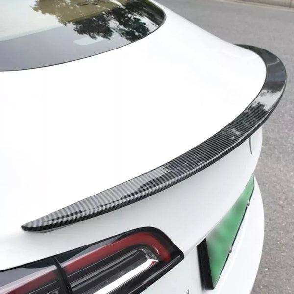 Tesla Model 3/Y Carbon Fiber Spoiler - Real Molded Carbon Fiber