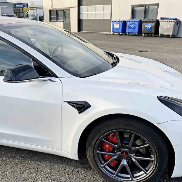 ABS Tesla Model 3/Y Side Camera Cover with Fender Vent Design