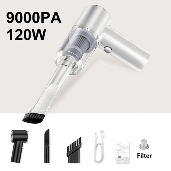 120W 9000pa Handheld Portable Vacuum Cleaner