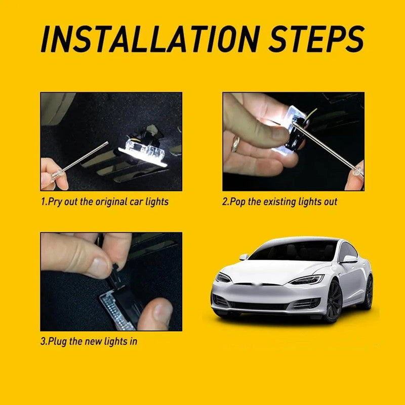 Footwell Lights for Tesla Model S/3/X