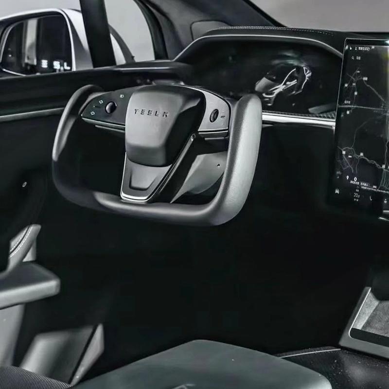 Yoke Plaid Steering Wheel for Tesla Model S/X Secondary image
