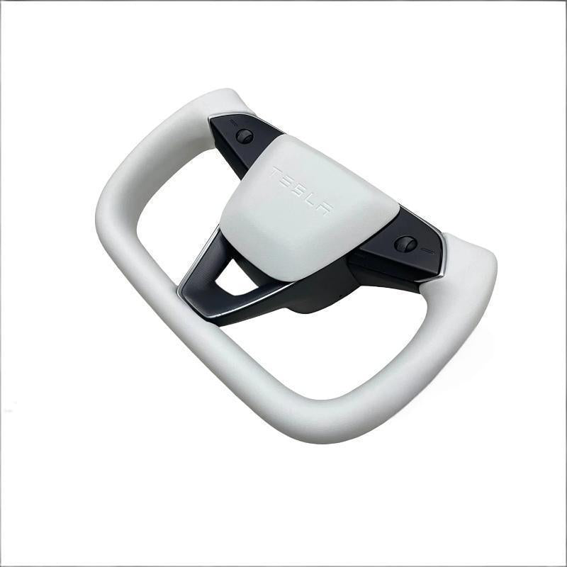 Napa Leather Yoke Steering Wheel for Tesla Model 3 Highland Secondary image