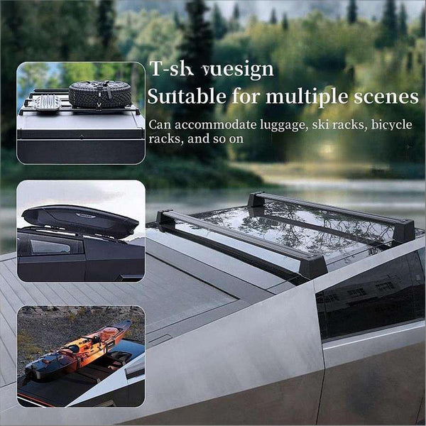 4Pcs Tesla Cybertruck Crossbar Roof Racks