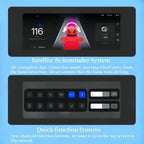 8.9-inch one-piece instrument screen with ambient lighting for the Tesla Model 3 Highland/Model Y Juniper