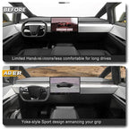 Carbon Fiber Yoke Steering Wheel for Tesla Cybertruck