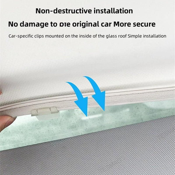 Tesla Cybertruck Visor for the Sunroof