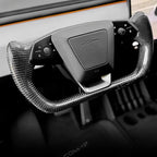 Carbon Fiber Yoke Steering Wheel for Tesla Cybertruck