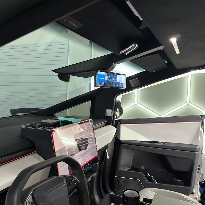 Rearview Mirror 11.26-Inch Live Streaming Recorder for Tesla Cybertruck