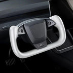 Yoke Nappa Leather Steering Wheel for Tesla Model Y Juniper / Model 3 Highland