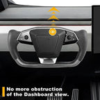 Tesla Cybertruck Heated Yoke Steering Wheel