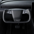 Yoke Nappa Leather Steering Wheel for Tesla Model Y Juniper / Model 3 Highland