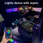 Smart Dashboard Ambient Lighting for Tesla Cybertruck