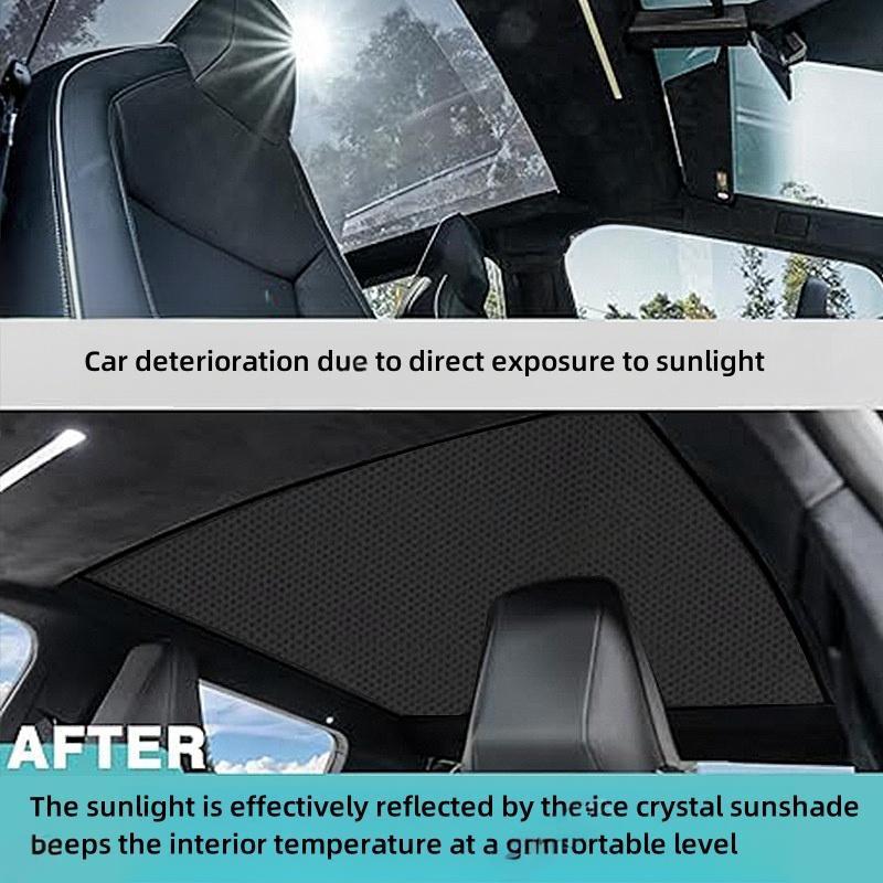 Tesla Cybertruck Visor for the Sunroof