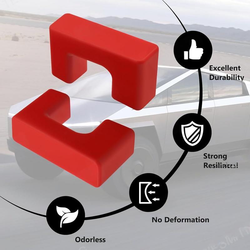 Front Tow Hitch Covers for Cybertruck 2024+ Secondary image