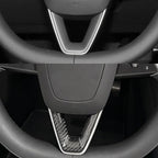Real Carbon Fiber Steering Wheel Cover for Model 3 Highland/Y Juniper