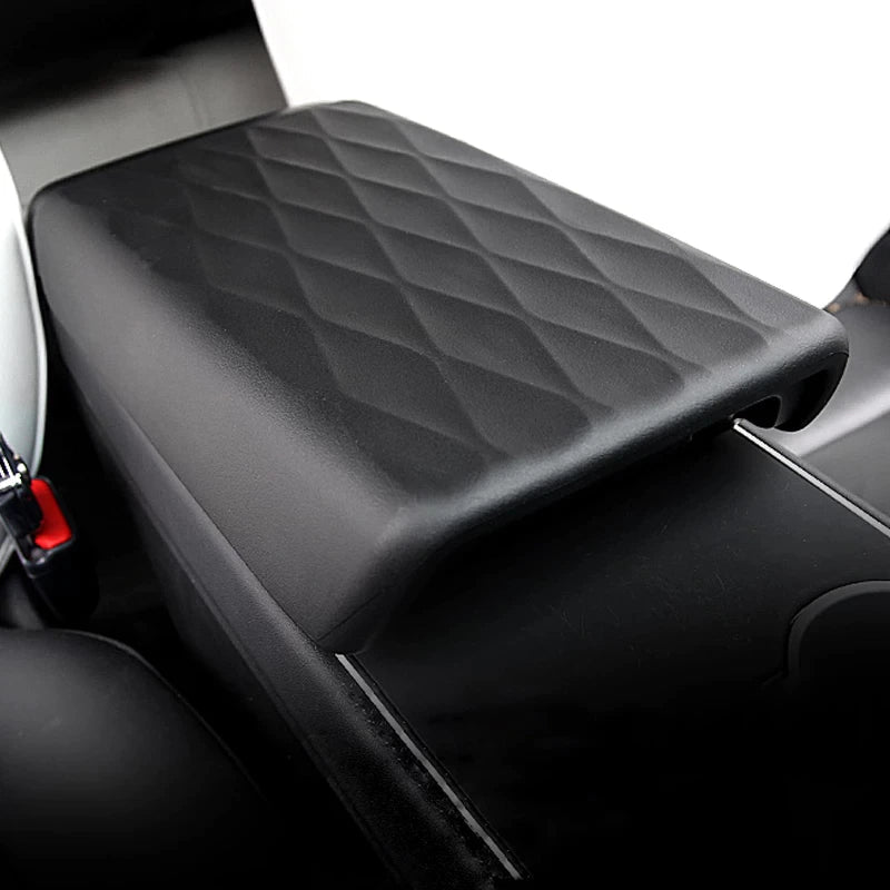 TPE Center Console Armrest Cover For Tesla Model 3/Y (2017-2024)