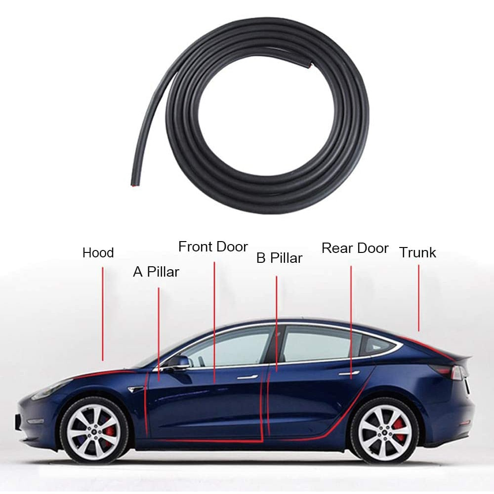 Tesla Model X/S Wind Noise Reduction Kit