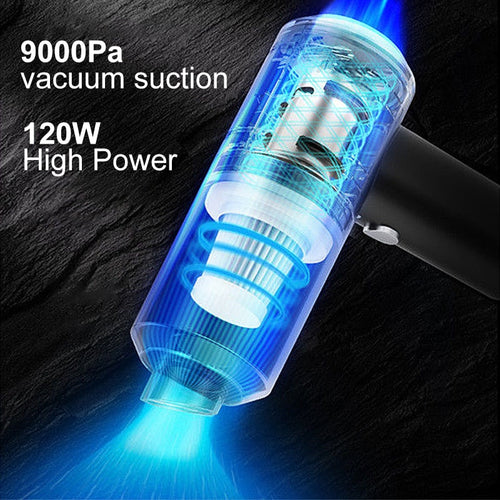 120W 9000pa Handheld Portable Vacuum Cleaner