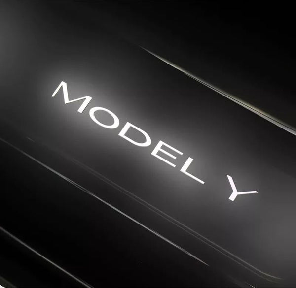 Tesla Model 3/Y LED illuminated Welcome Pedal Door Sill Protector