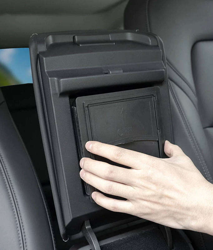 Center Console Organizer Armrest Hidden Storage Box suitable for Tesla Model 3/Y