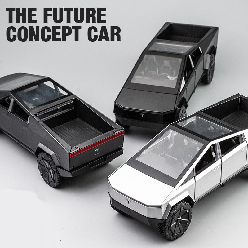 1/24 Tesla Cybertruck Toy Car