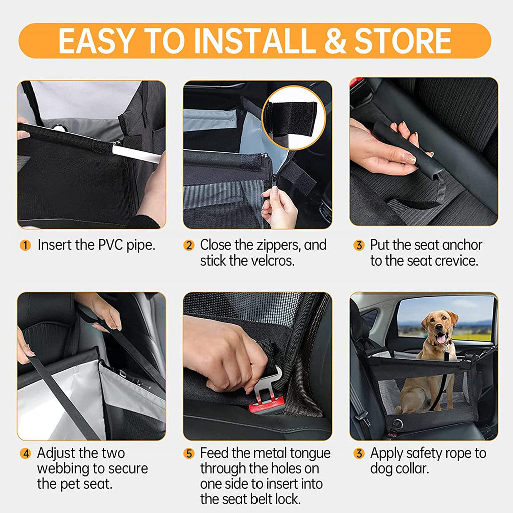 Waterproof Dog Seat Cover for Tesla Model S/3/X/Y