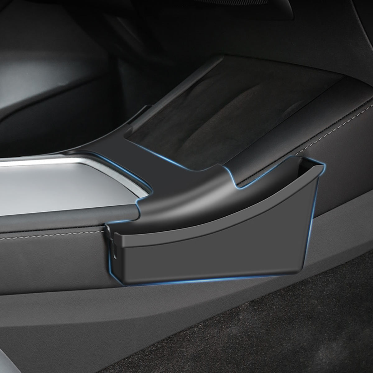 Center Control Side Storage Box for Tesla Model 3/Y