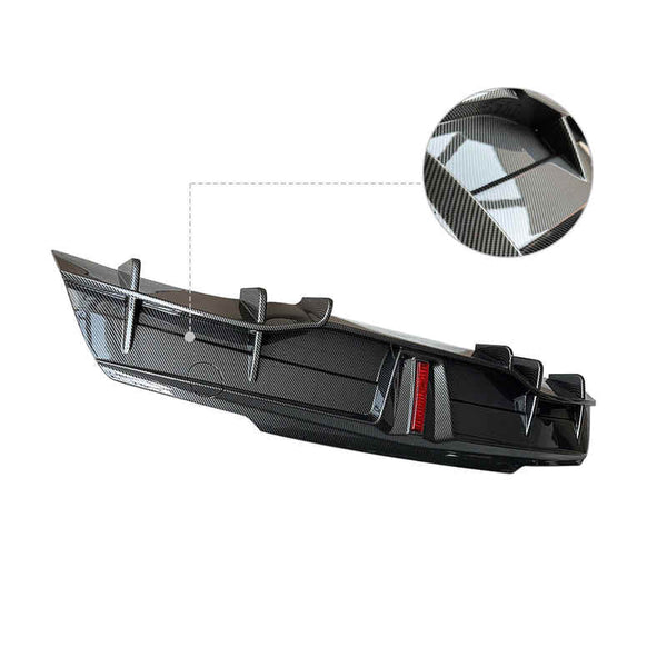 Rear Diffuser for Tesla Model 3/Y with LED Lights （2020-2024）