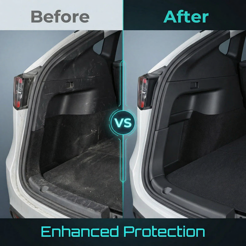 Trunk Side Protection Panels for Tesla Model Y 2023