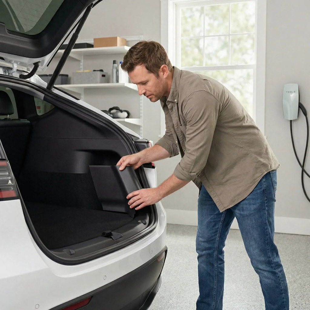 Trunk Side Protection Panels for Tesla Model Y 2023