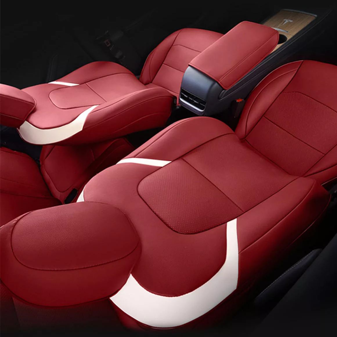 Luxury Comfort Premium Tesla Seat Covers For Tesla Model Y (2017-2024)