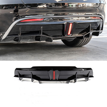 Rear Diffuser for Tesla Model 3/Y with LED Lights （2020-2024）