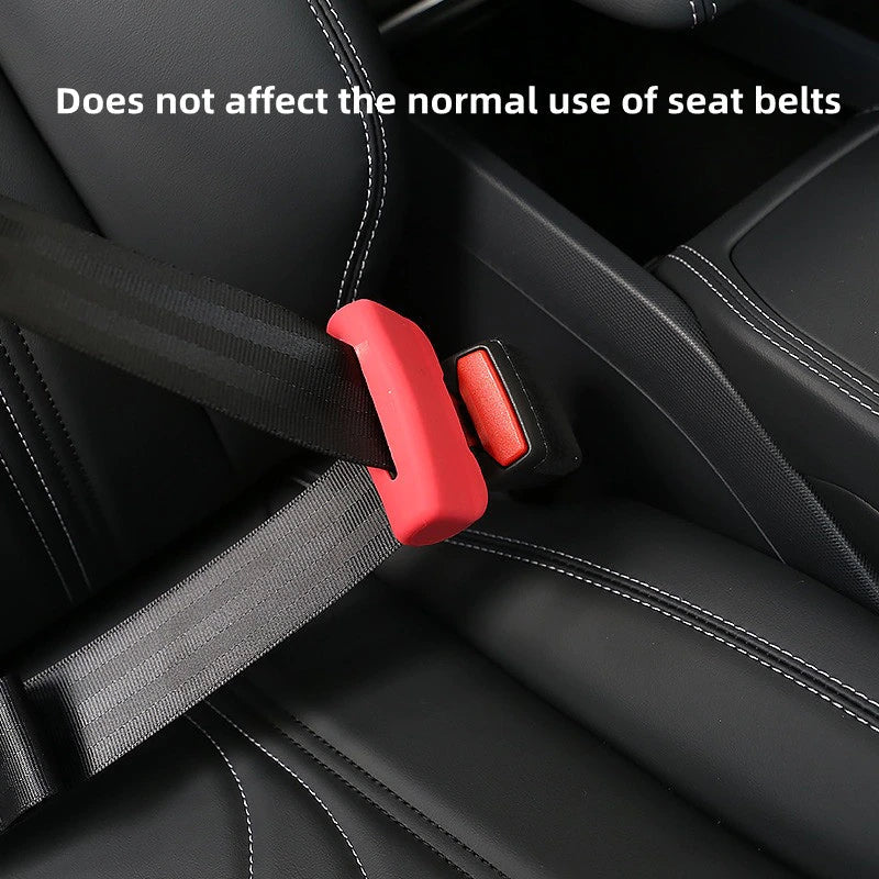 Silicone Seat Belt Buckle Protective Cover for Tesla Model S/3/X/Y