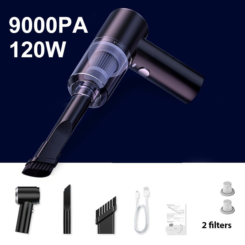 120W 9000pa Handheld Portable Vacuum Cleaner Main image